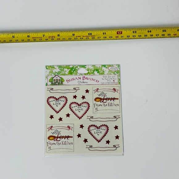 Stickers- Susan Branch- With Love From the Heart of the Home NIP - Picture 4 of 6